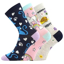 Dětské ponožky Filip 07 ABS mix holka