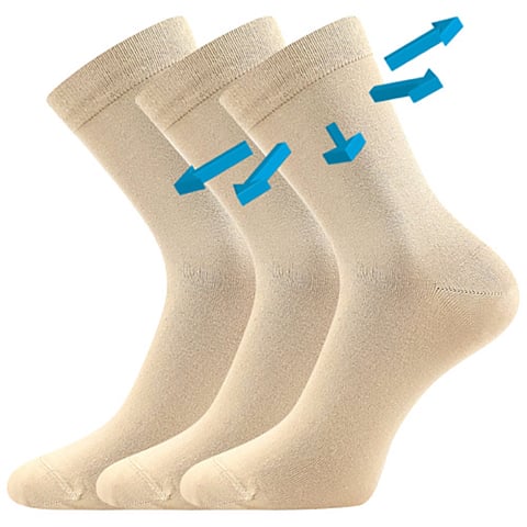 Ponožky Lonka DRBAMBIK béžová 39-42 (26-28)