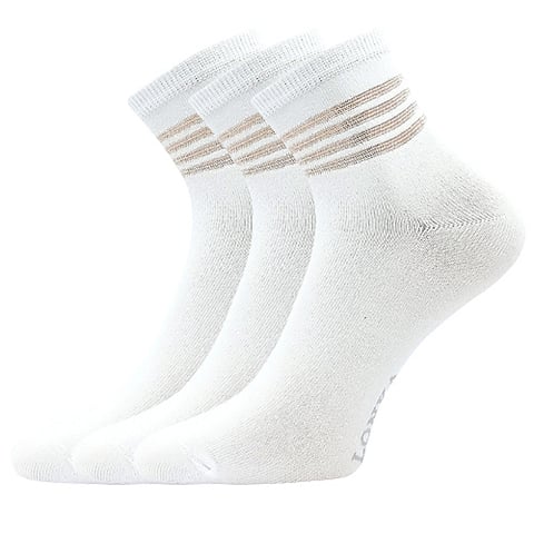 Ponožky Lonka FASKETA bílá 39-42 (26-28)