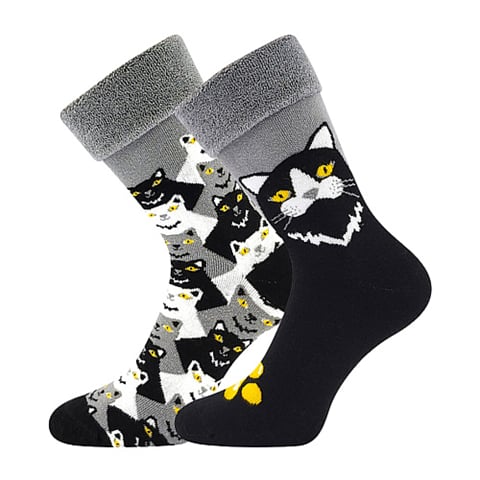 Dámské ponožky LÍZA kočky 39-42 (26-28)