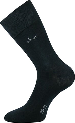 Společenské ponožky Lonka DESILVE tmavě modrá 47-50 (32-34)