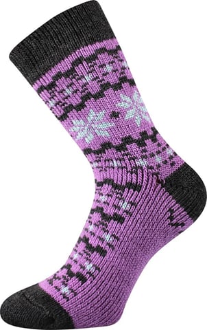 Ponožky VoXX TRONDELAG fialová 35-38 (23-25)
