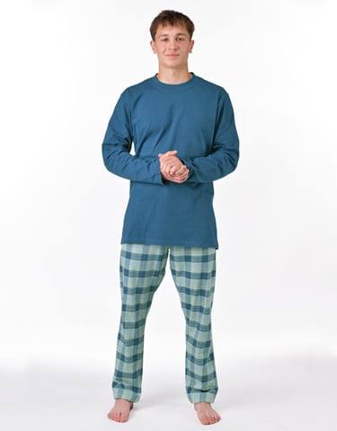 Pánské dlouhé pyžamo GINO 79193P