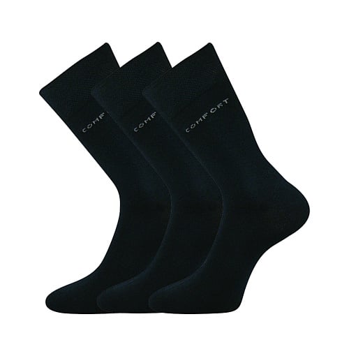 Bavlněné ponožky COMFORT tmavě modrá 39-42 (26-28)