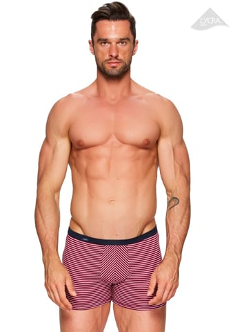 Pánské boxerky Push-Up Efect 10/1-21/206Z FABIO červená 2XL