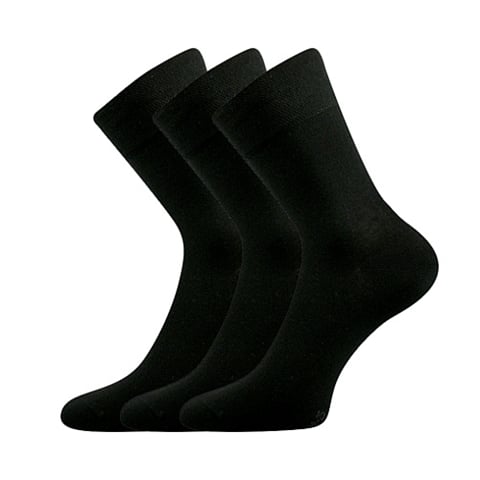 Ponožky modalové Lonka DYPAK černá 35-38 (23-25)