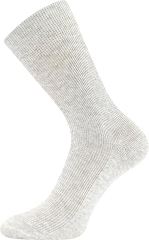 Bavlněné ponožky Lonka HALIK světle šedá 41-42 (27-28)