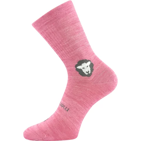 Dětské ponožky VoXX BAREFOOTIK MERINO růžová