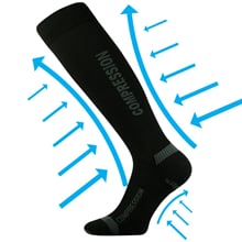 Kompresivní podkolenky VoXX SIGNAL černá