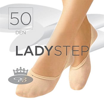 Punčochové ťapky LADY STEP 50 DEN / 2 páry