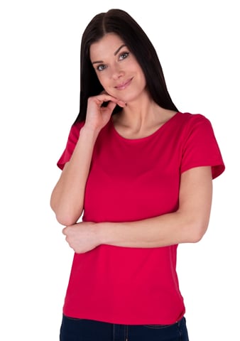 Dámské tričko Carla 2023 BABELL červená tmavá XL