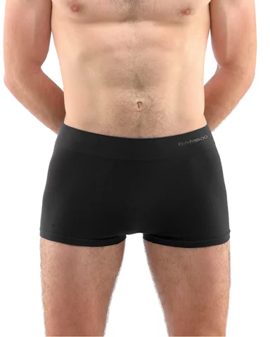 Pánské boxerky s kratší nohavičkou GINO 53005P černá XL/XXL