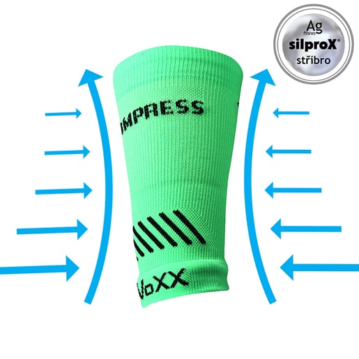 Bandáž VoXX PROTECT ZÁPĚSTÍ neon zelená L-XL