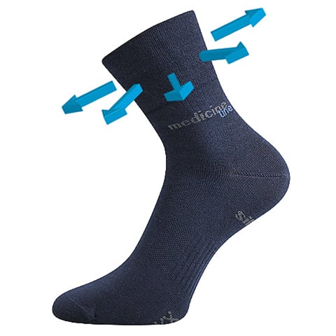 Zdravotní ponožky VoXX MISSION tmavě modrá 39-42 (26-28)