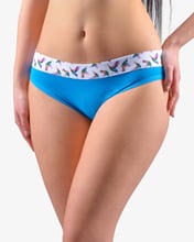 Dámské bokové kalhotky se širokým bokem GINA 16172P