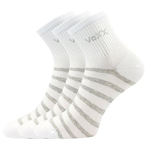 Dámské ponožky VoXX BOXANA pruhy bílá 39-42 (26-28)