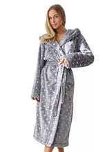 Dámský župan Amira long grey L&L