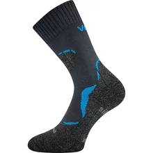 Dvouvrstvé termo ponožky VoXX DUALIX tmavě šedá