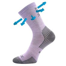 Dětské ponožky VoXX OPTIMALIK světle fialová