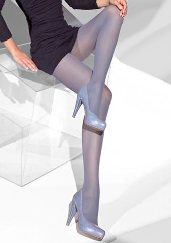 Punčocháče dámské klasik Naomi mkrofibra Knittex grigio (šedá) XL