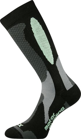Ponožky VoXX ENGINE černo-zelená 39-42 (26-28)