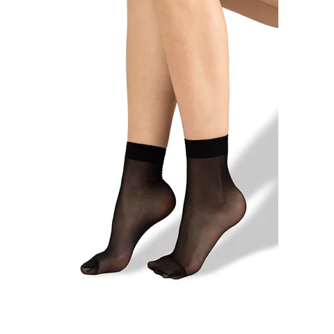Punčochové ponožky LADY SOCKS 17 DEN / 2 páry nero