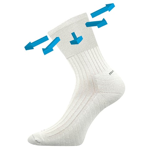 Zdravotní ponožky CORSA Medicine VoXX světle šedá 43-46 (29-31)
