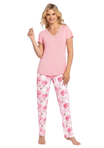 Dámské pyžamo Tiffany BABELLA růžová (pink) S