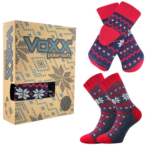 Ponožky VoXX TRONDELAG set jeans 39-42 (26-28)