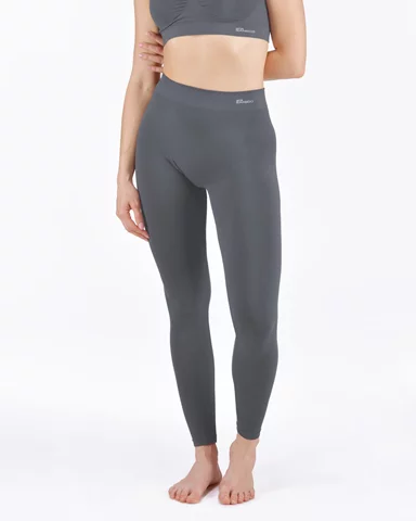 Dámské/pánské legíny dlouhé GINA 95031P tm. šedá S/M