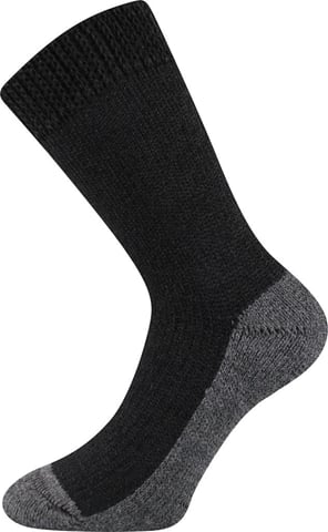 Spací ponožky černá 39-42 (26-28)