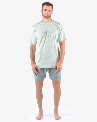 Pánské pyžamo krátké GINO 79174P