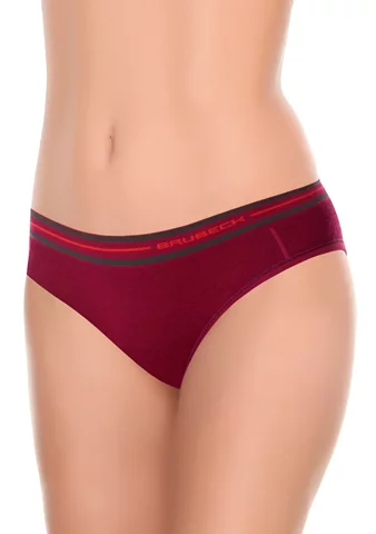 Dámské kalhotky Active Wool HI10190 BRUBECK vínová S