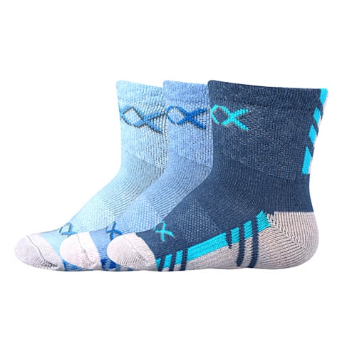 Kojenecké ponožky VoXX PIUSINEK mix A - kluk 14-17 (9-11)