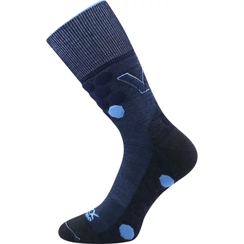 Dvouvrstvé merino ponožky VoXX TAYRON jeans