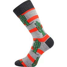 Trendy společenské ponožky DEPATÉ Sólo kaktusy
