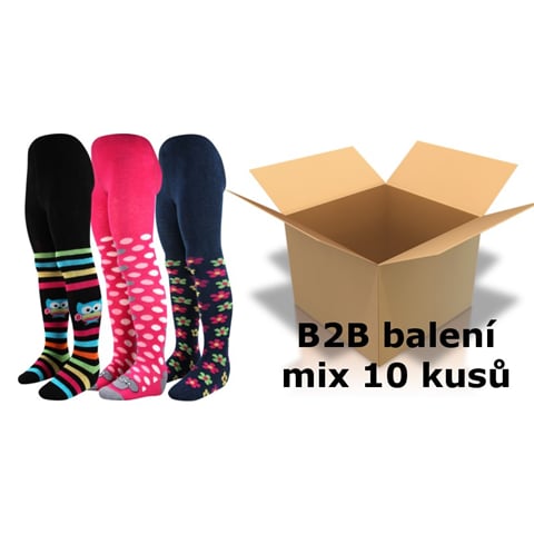 punčochové kalhoty MAX 62-146 HOLKA mix