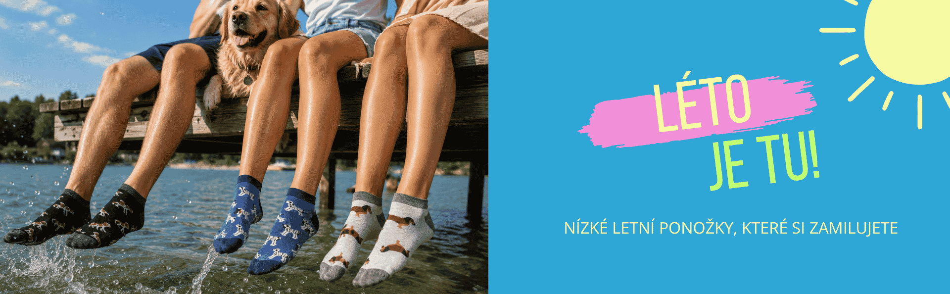 Nízké letní ponožky
