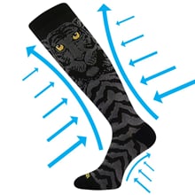 Kompresní podkolenky VoXX ENDOR černá