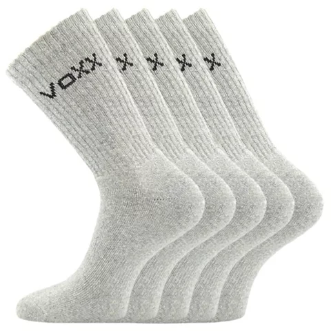 Pánské froté ponožky VoXX HYDE 120 (1PACK) - šedá melé