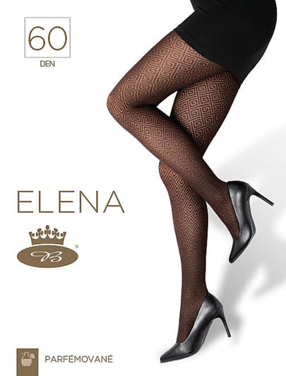 Dámské vzorované punčochové kalhoty Elena 60