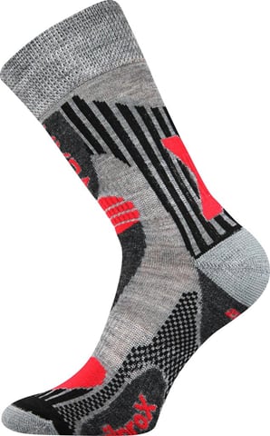 Teplé ponožky VoXX VISION světle šedá 39-42 (26-28)