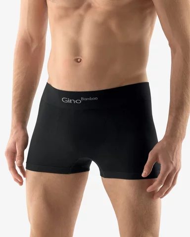 Pánské boxerky s kratší nohavičkou GINO 53004P černá XL/XXL