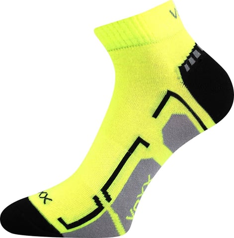 Ponožky VoXX FLASH neon žlutá 35-38 (23-25)