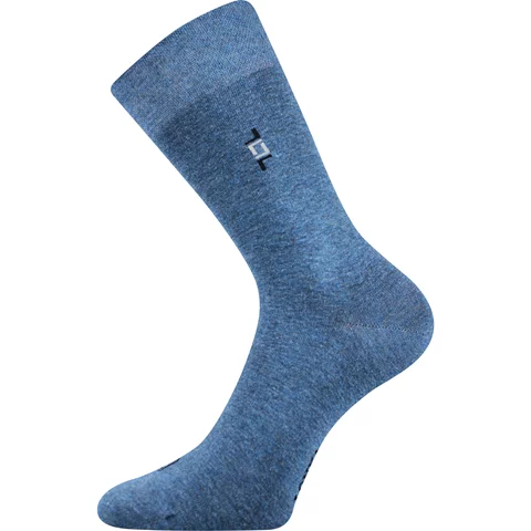 Společenské ponožky DESPOK jeans melé