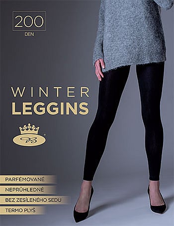 Dámské kamaše WINTER  leggins 200 DEN