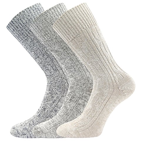 Ponožky PRADĚD mix světlé 43-46 (29-31)
