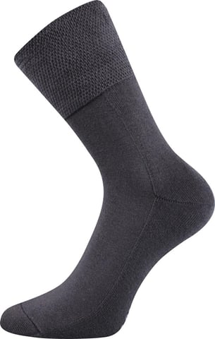 Zdravotní ponožky FINEGO tmavě šedá 43-46 (29-31)