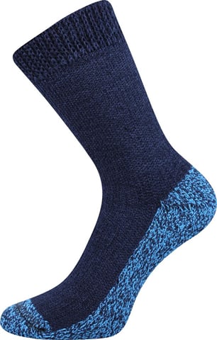 Spací ponožky tmavě modrá 39-42 (26-28)