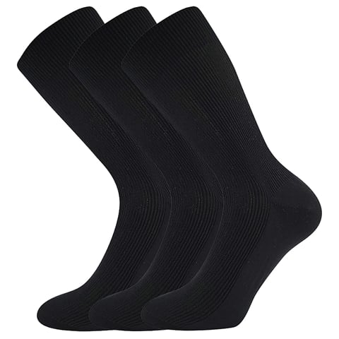 Bavlněné ponožky Lonka HALIK černá 46-48 (31-32)